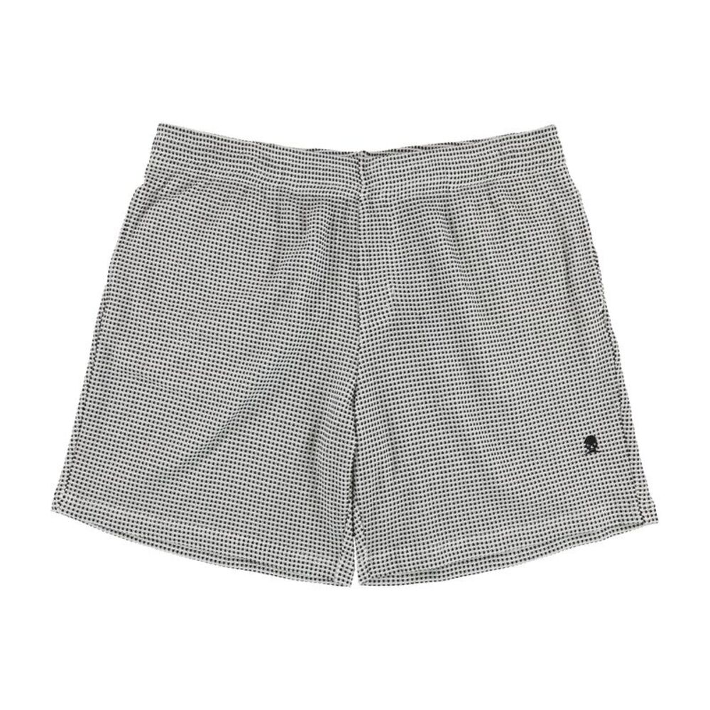 CRWTH Mens Waffle Knit Casual Walking Shorts, Multicoloured, XL, DM